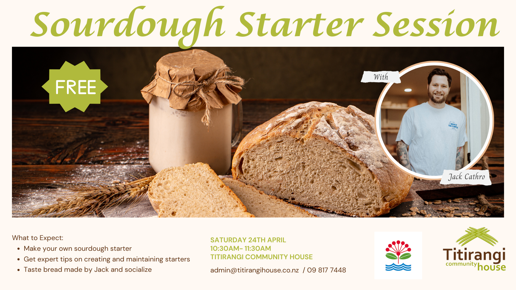 Sourdough Starter Session 
